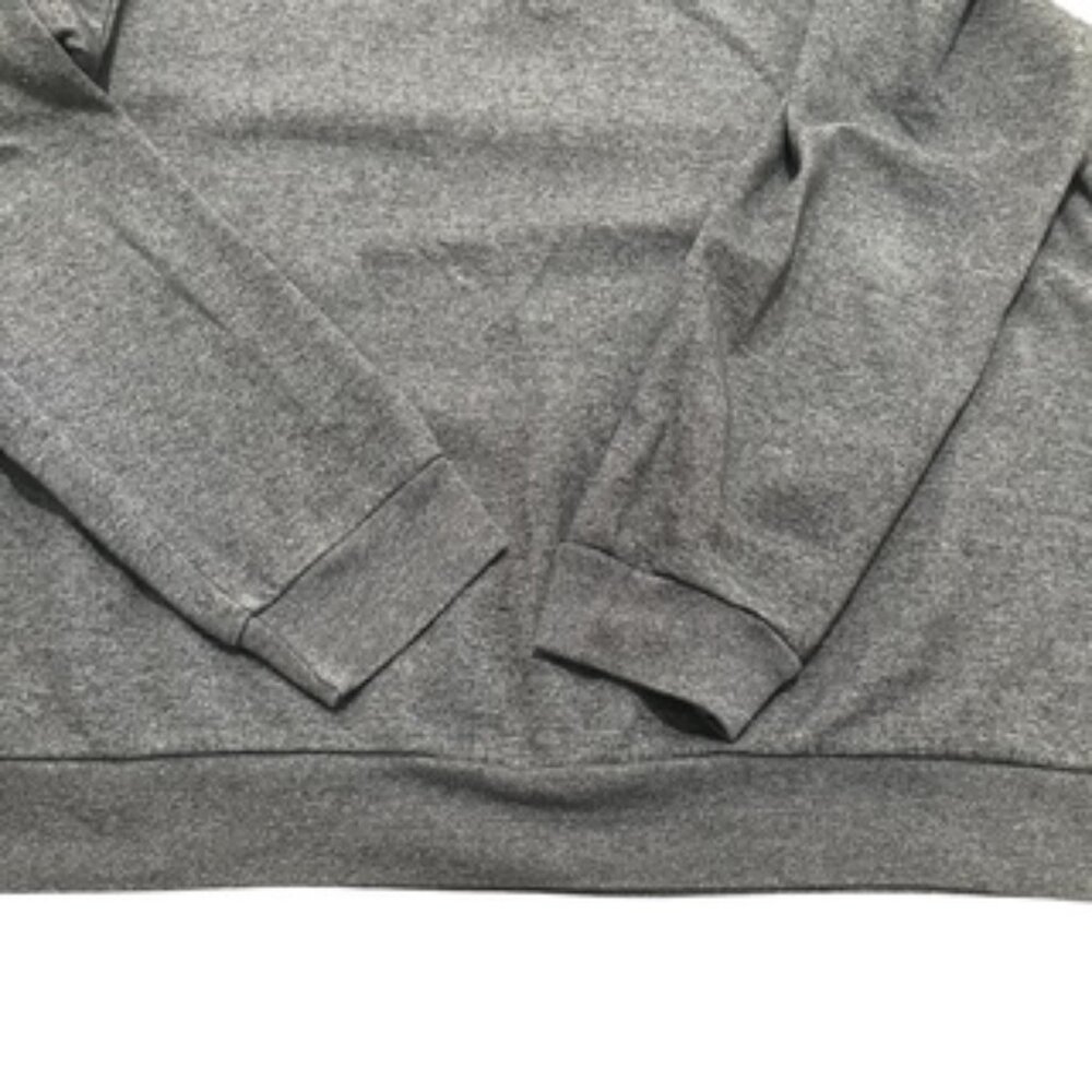 Alfani Men's Quarter Zip Pullover Sweater Size Large Gray Knit lightweight layer - Picture 5 of 13